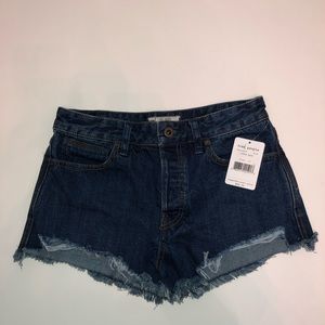 Free People Jean shorts